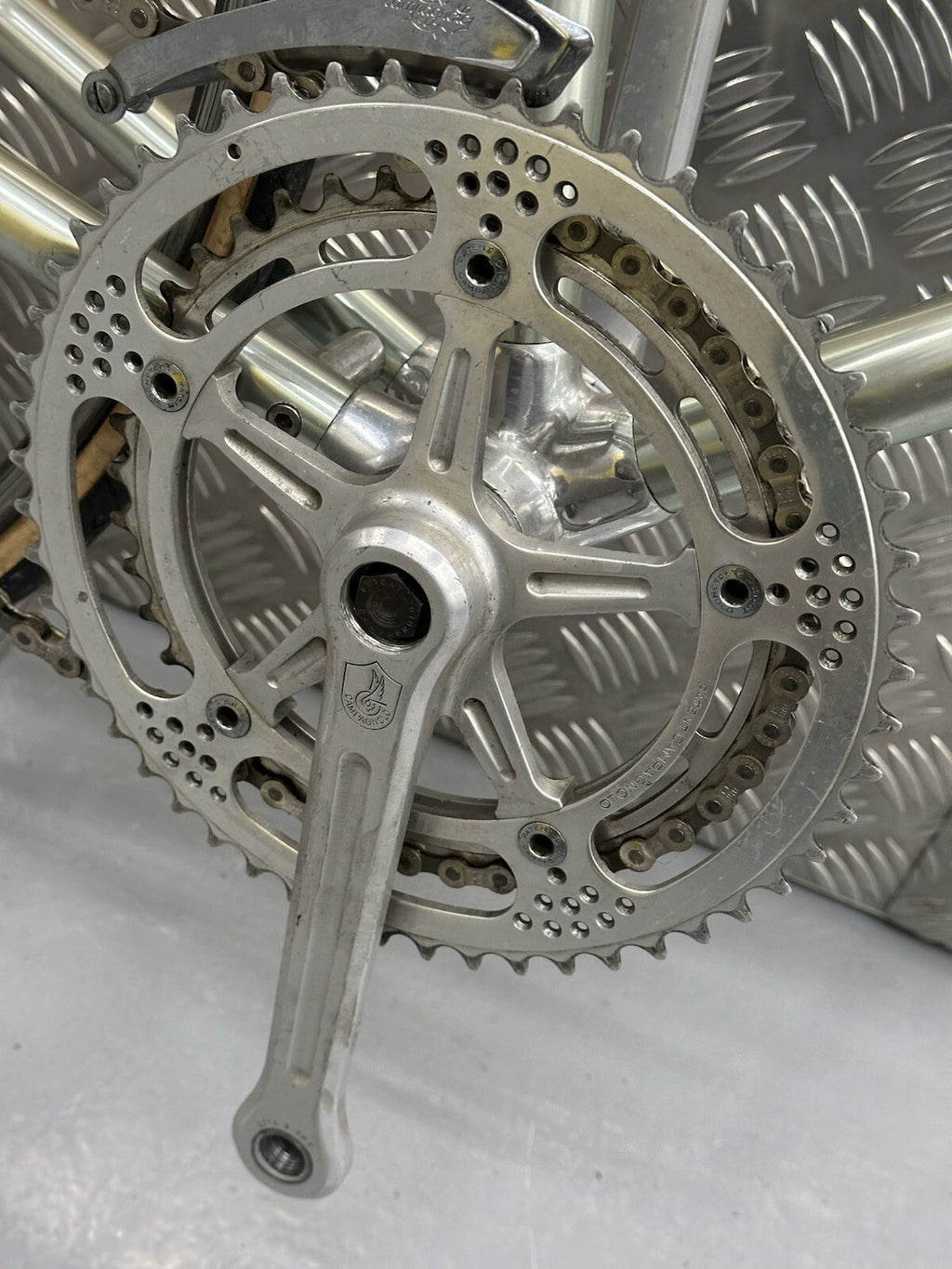 Rare Alan Road Bike Project Bike Unfinished Campagnolo Super Record - product photo 11 | Miclo Bikes