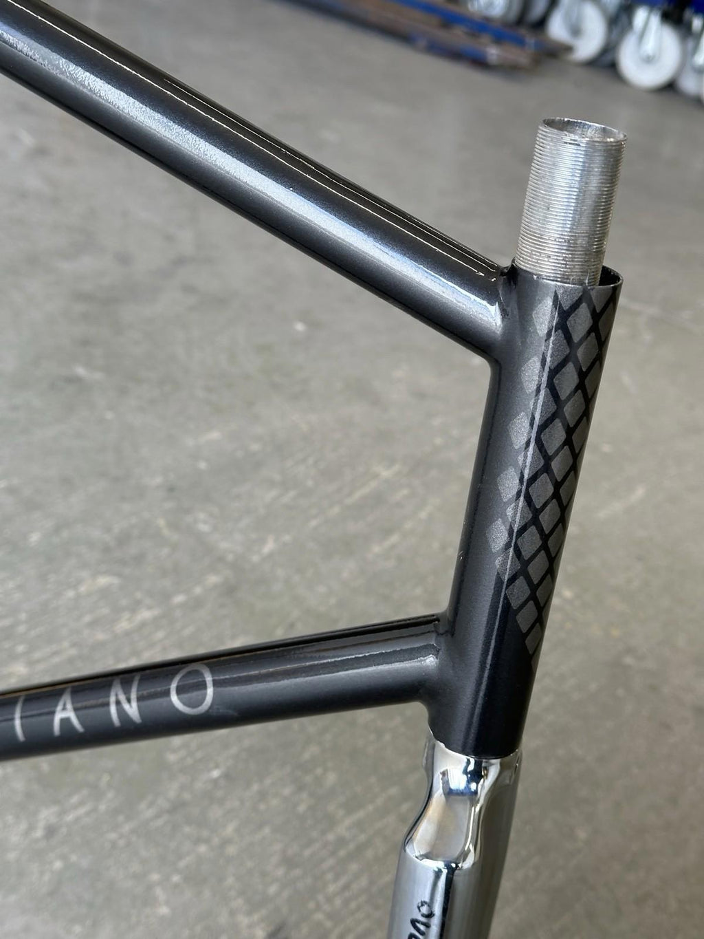 Rare Geliano Pista Columbus Tubing Split Seattube Track Custom Frameset