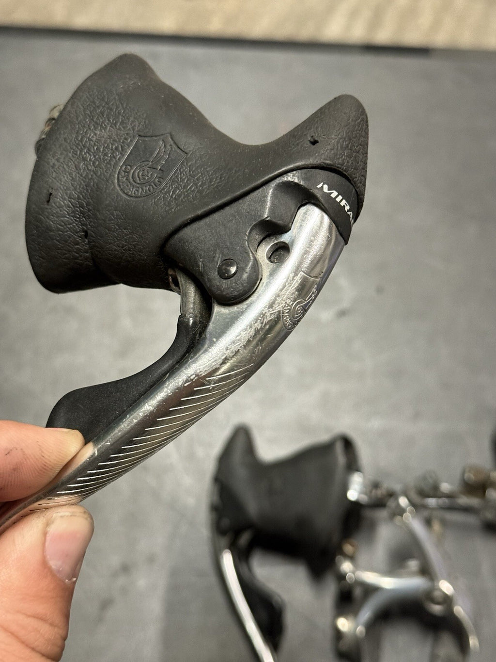 Campagnolo Mirage Groupset Shifter Front Derailleur And Brakes - product photo 2 | Miclo Bikes