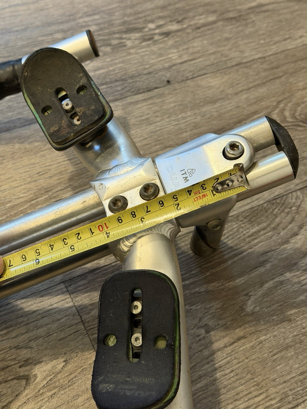 Rare Itm Dual Road Track Tt Handlebars Set