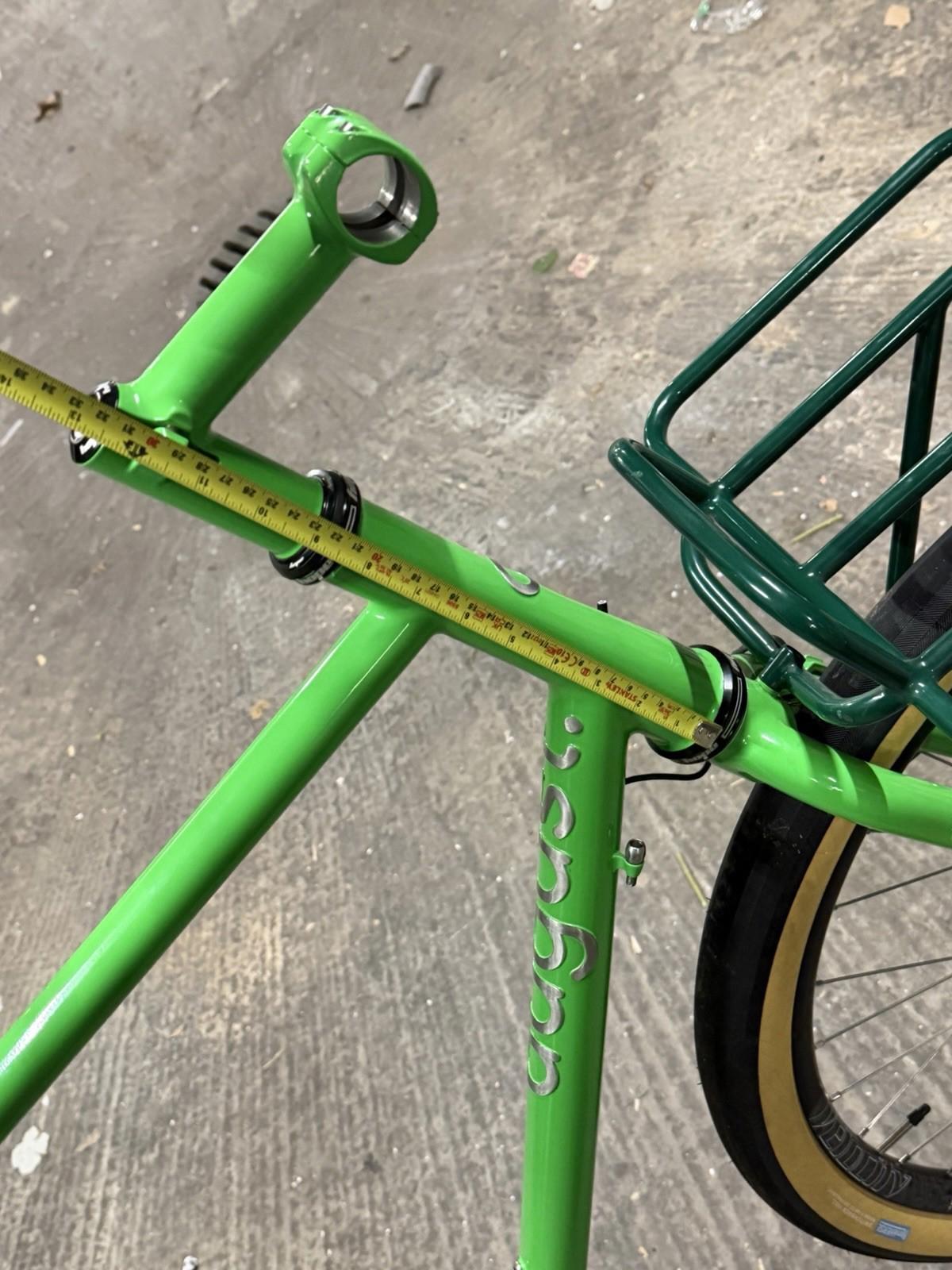 August Cycles Custom Made Gravel Tourer Frameset Columbus Size Medium