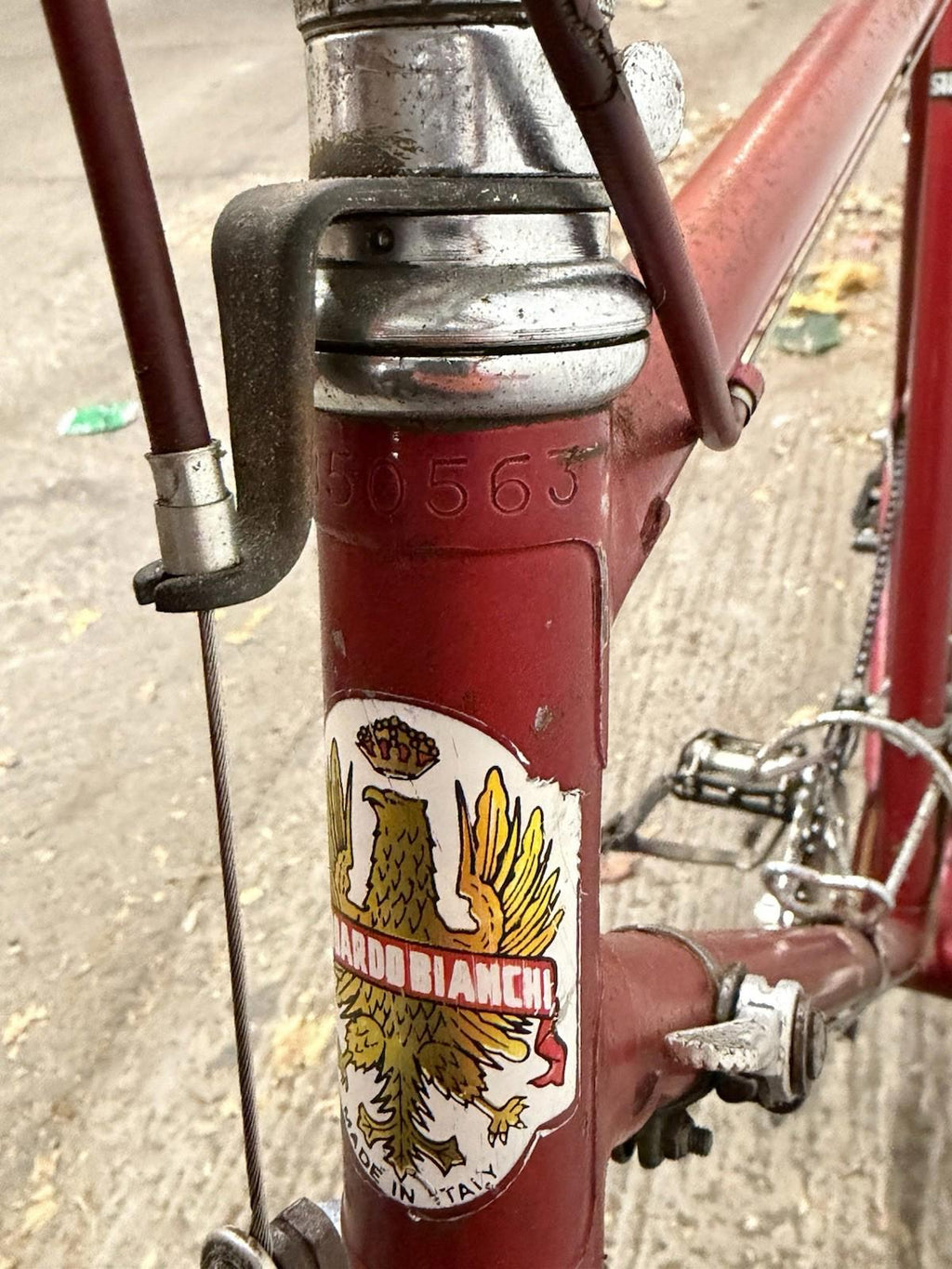 Vinatege Bianchi 1969 Serial 2b50563 Campagnolo groupset Size Medium