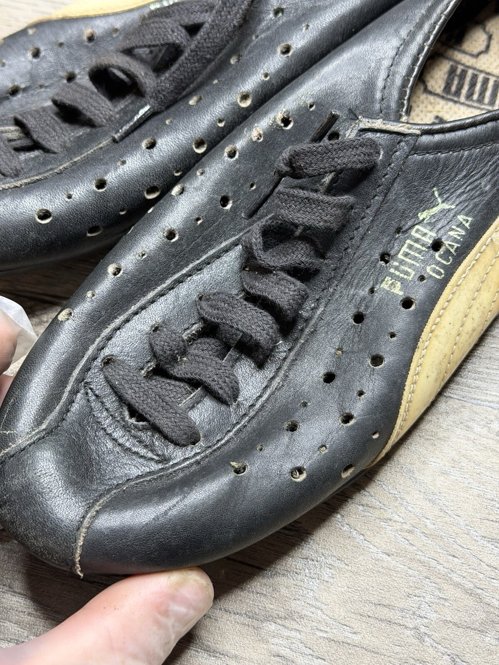 Vintage Puma Cycling Shoes