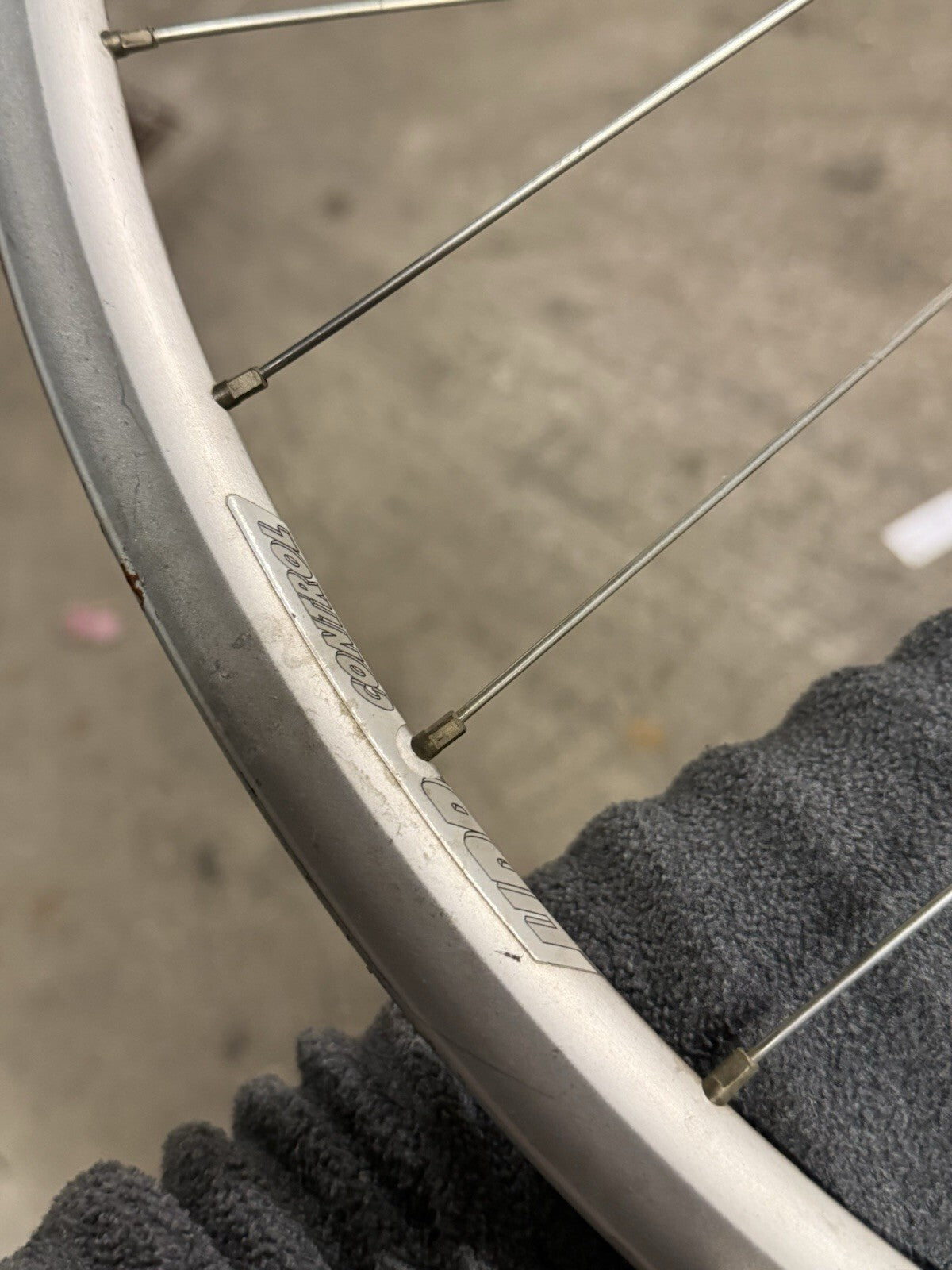 Tubular Miche Rear Track Pista Wheel Campagnolo Rim - view 9