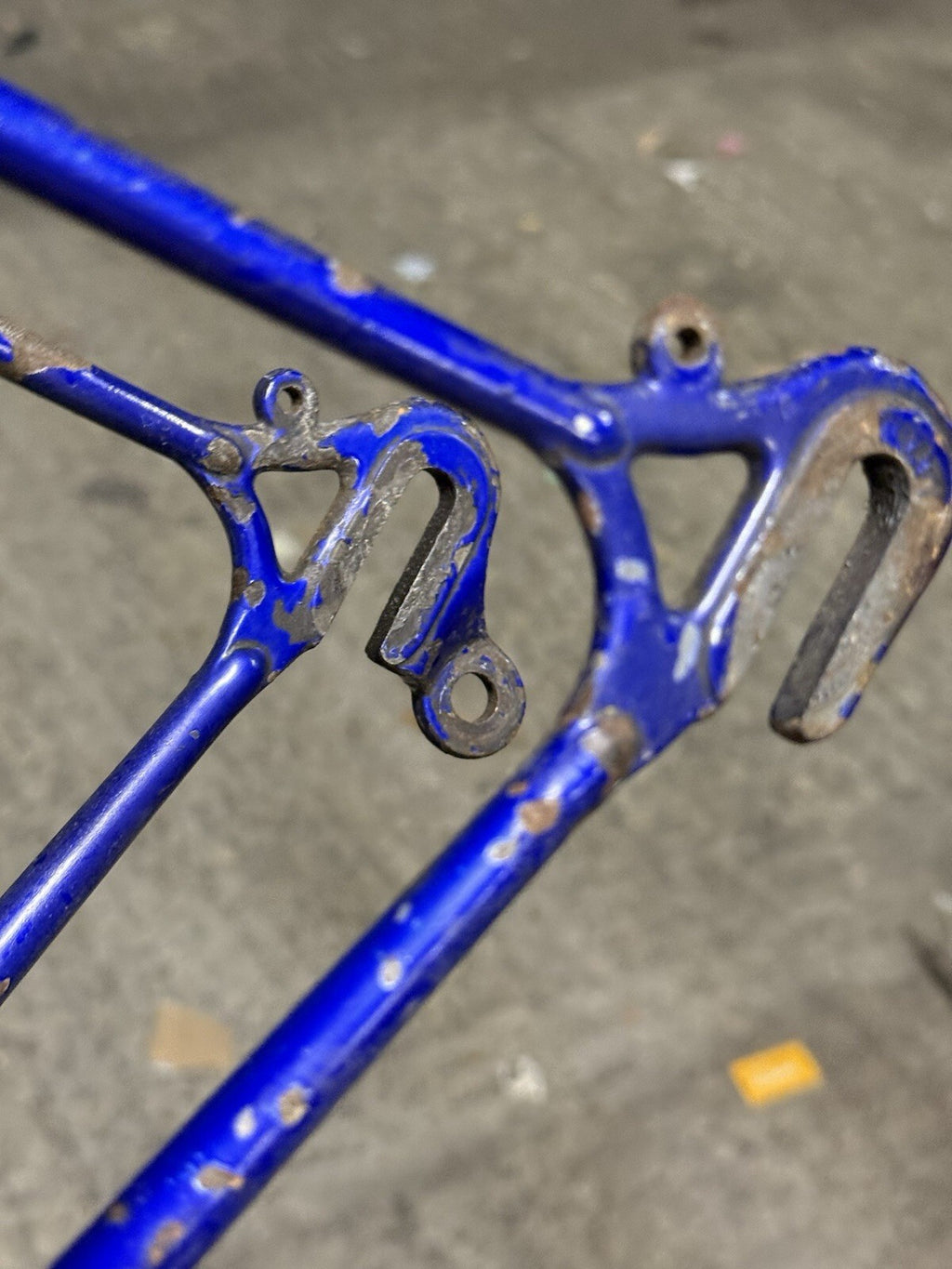 Classic Higgins Steel Road Frameset Rust On Forks Repainted  Size L