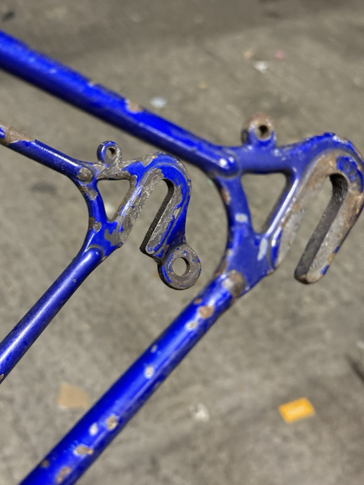 Classic Higgins Steel Road Frameset Rust On Forks Repainted  Size L
