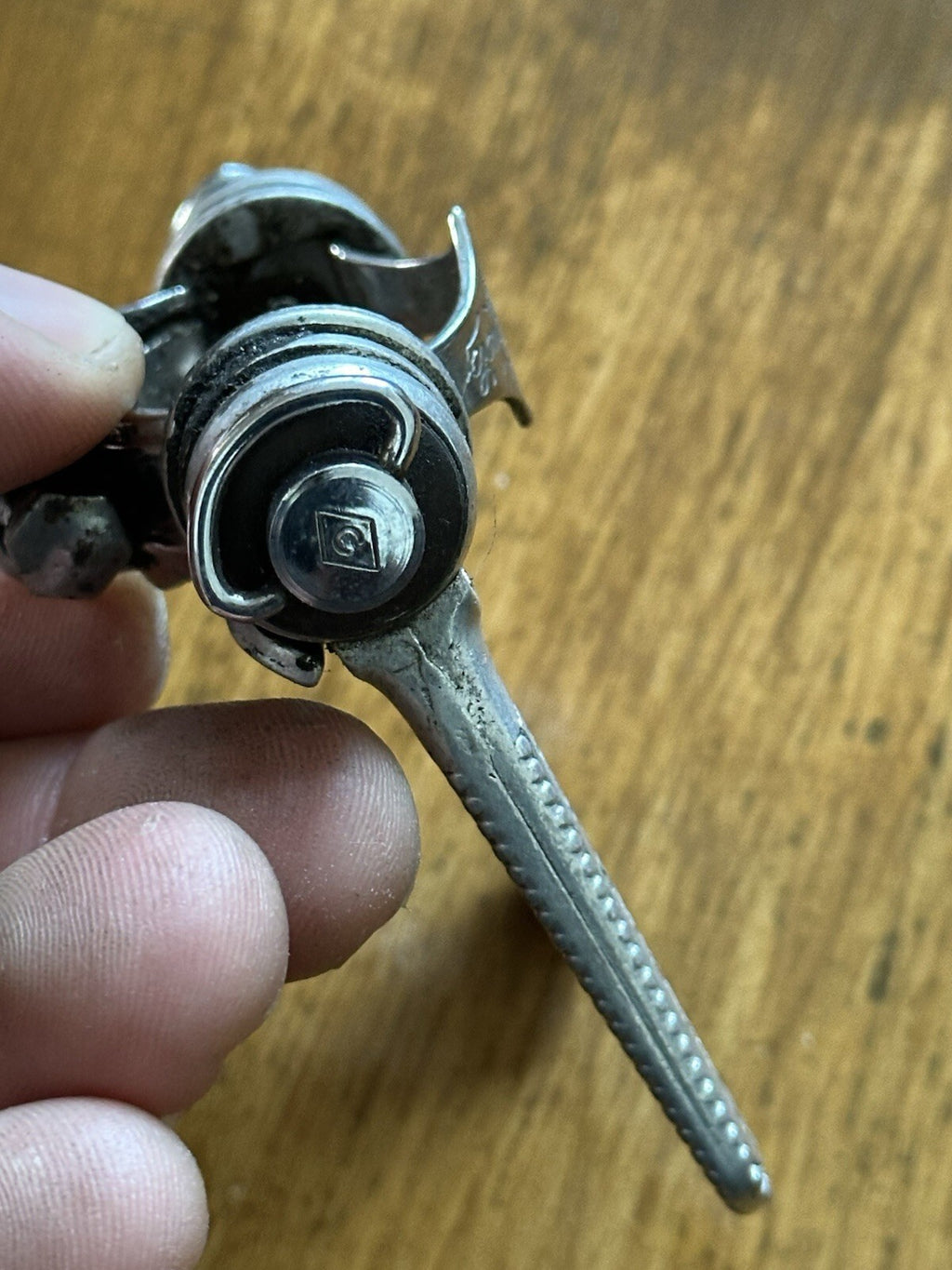 Vintage Campagnolo Clamp On Shifters Levers - view 3