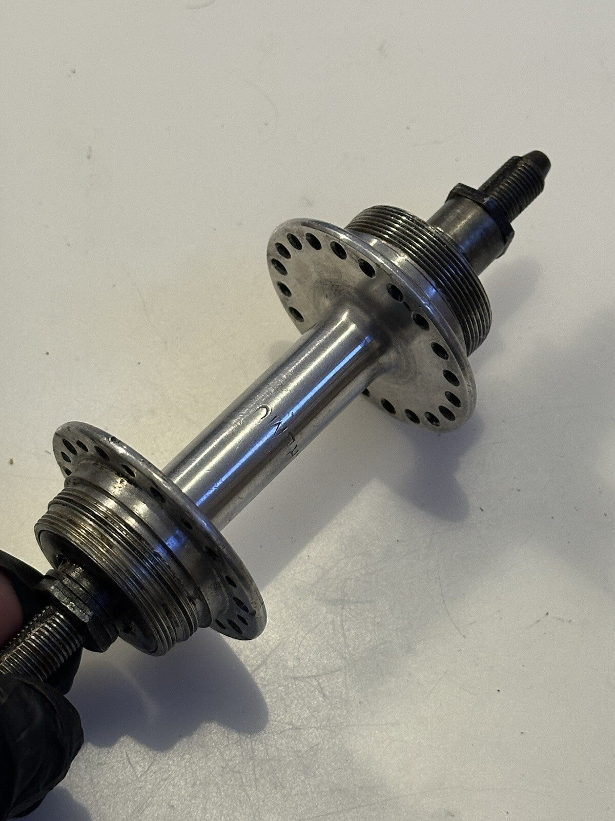 Rare Vintage Phillips Philite Track Hubs Front And Rear