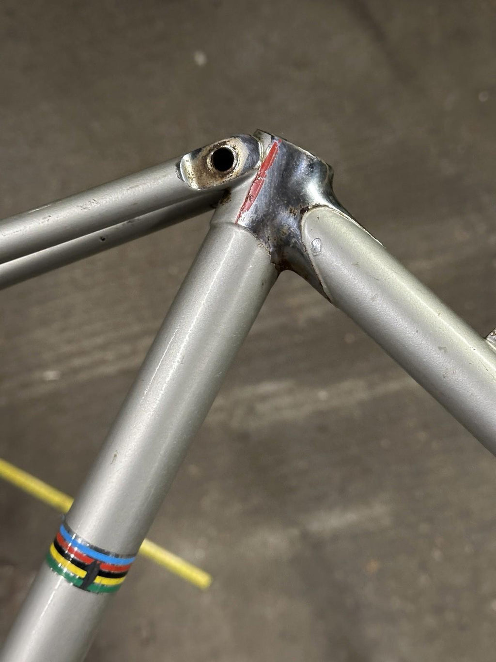 Cinelli Supercorsa Road Bike Frameset Needs Restoration