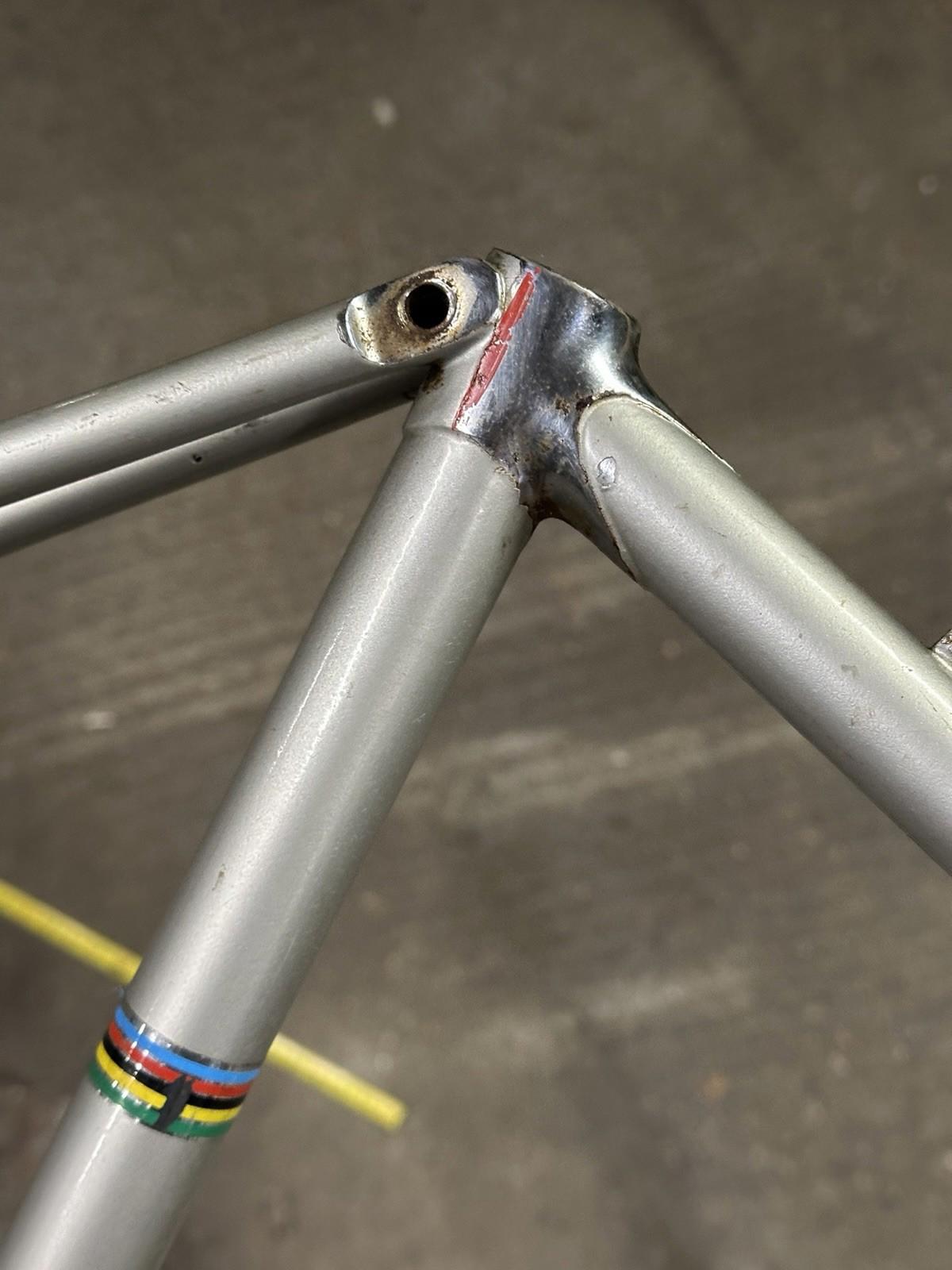 Cinelli Supercorsa Road Bike Frameset Needs Restoration