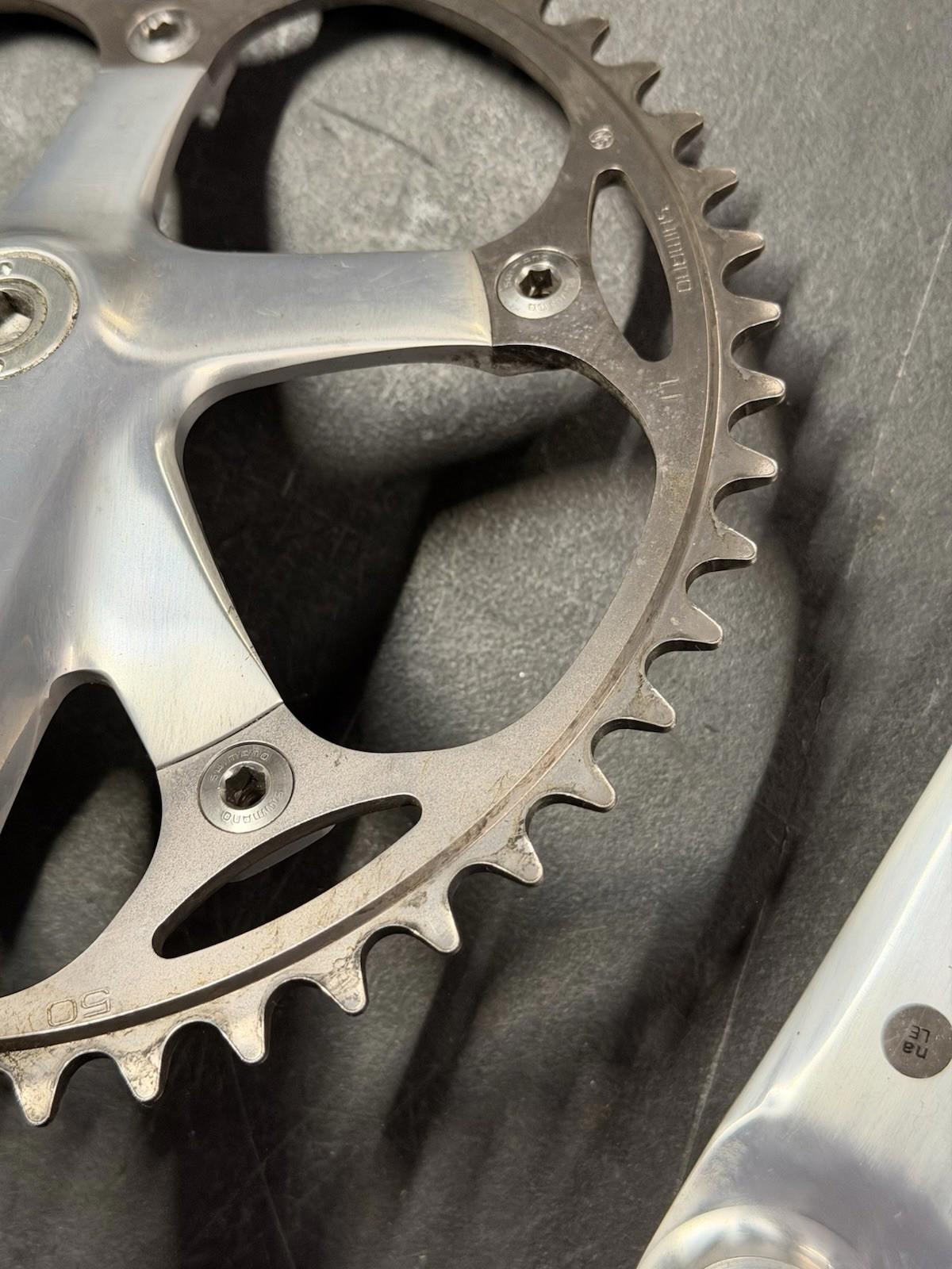 Dura Ace 7710 Track Crankset 170mm Bsa Bb 50t 144bcd