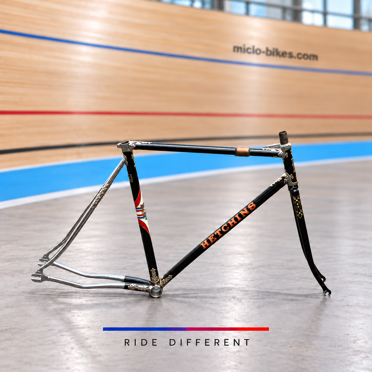 Hetchins Pista Anniversary Track Frameset – 52cm – Miclo Bikes