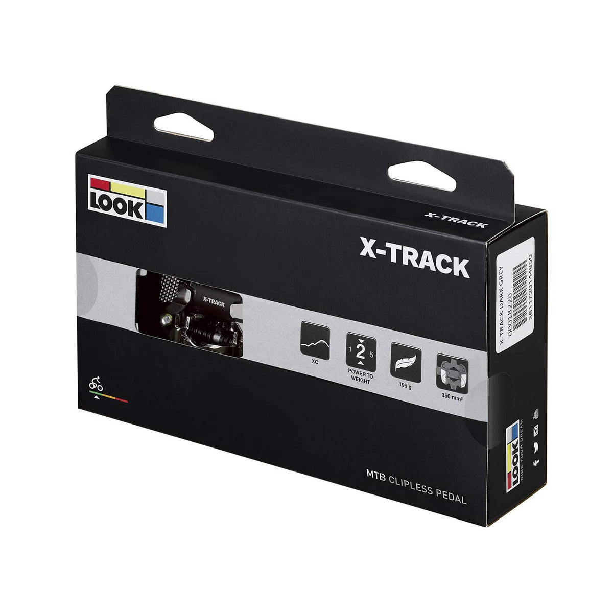 X-Track MTB Dark Grey Pedals X-Track Dark Grey Pedals image 4