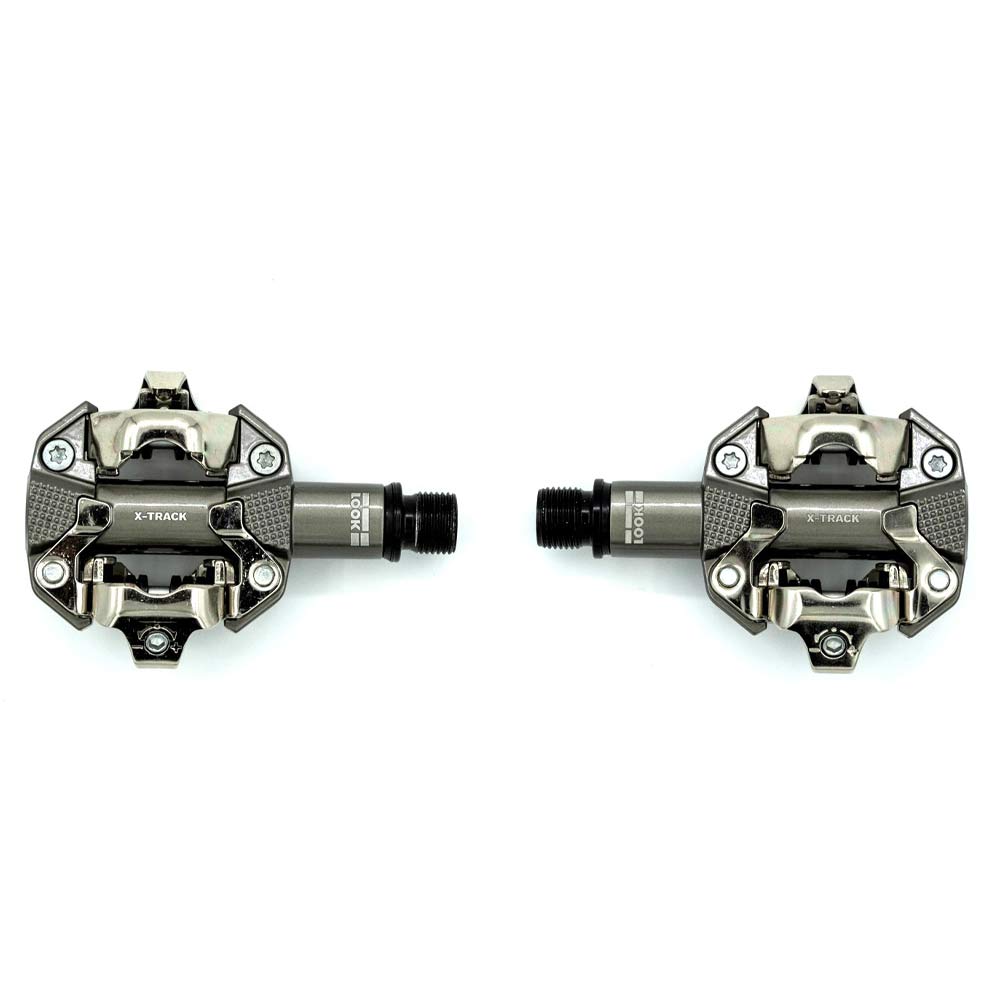 X-Track MTB Metallic Grey Pedals X-Track Metallic Grey Pedals image 2