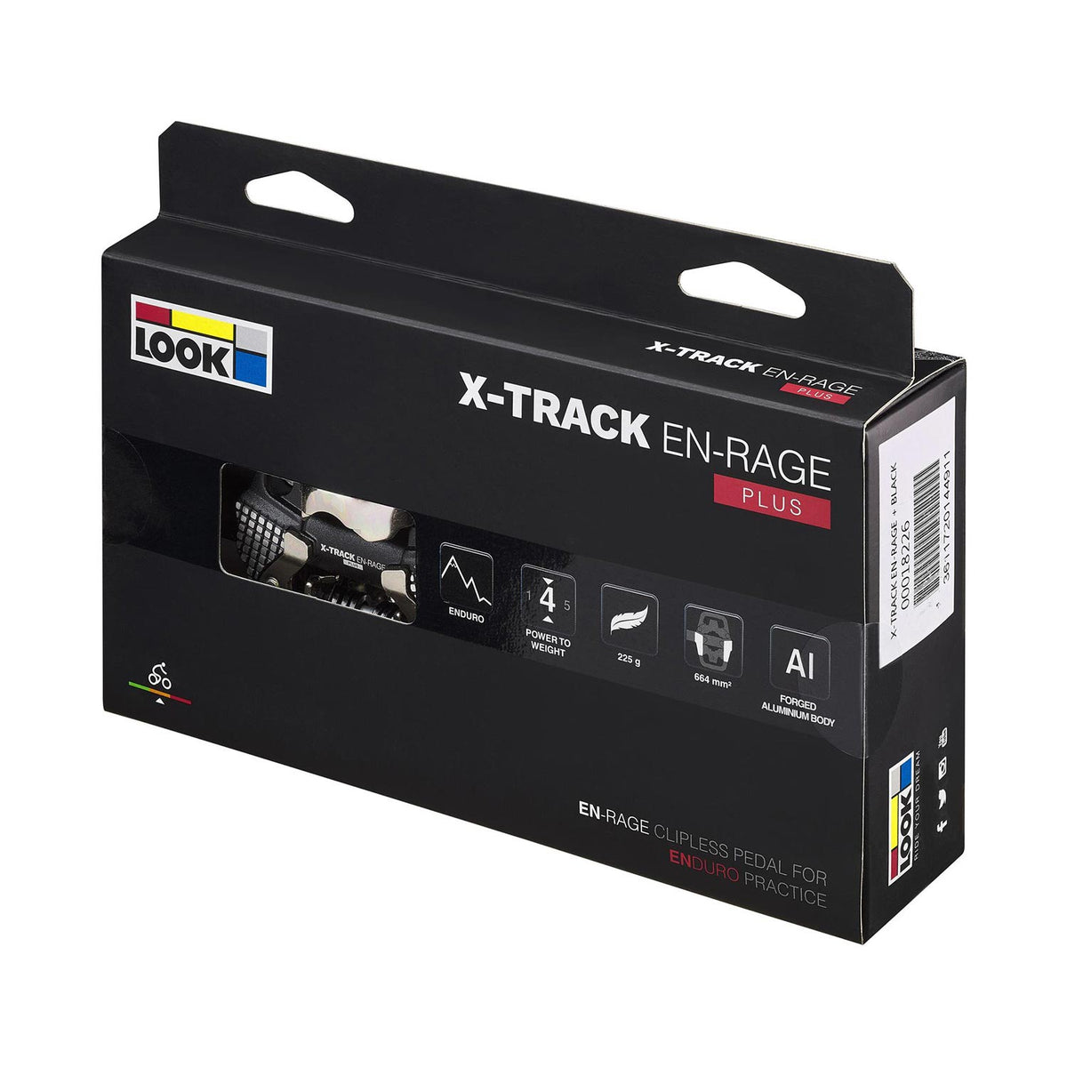 X-Track EN-Rage Plus MTB Pedals X-Track En-Rage Plus Black Pedals image 4