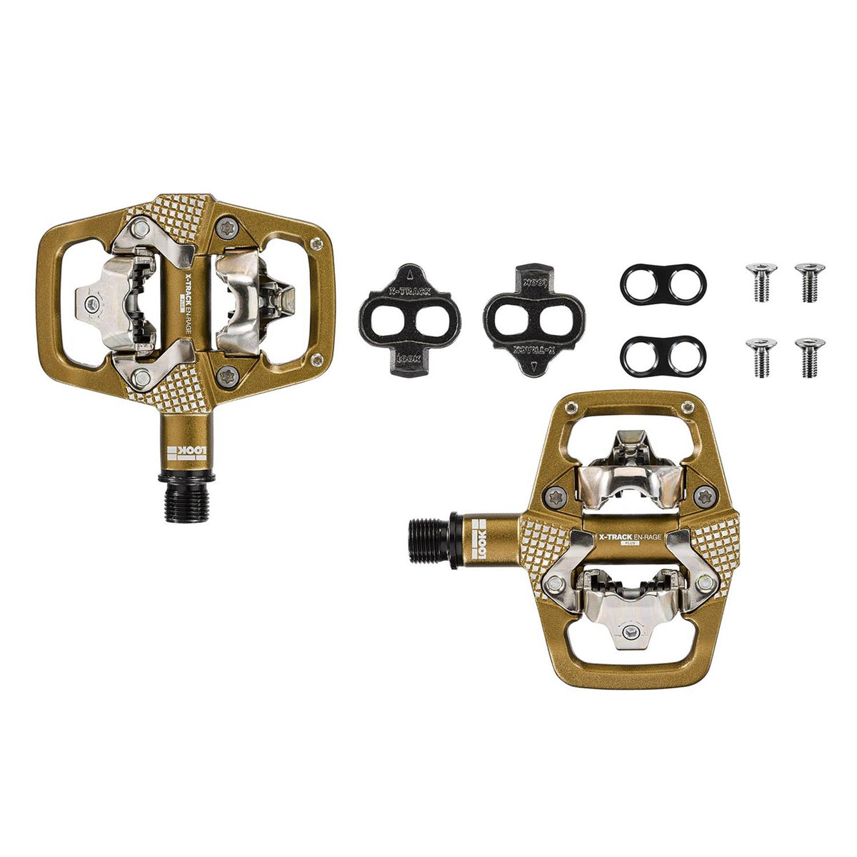 X-Track EN-Rage Plus Bronze MTB Pedals X-Track En-Rage Plus Bronze Pedals image 3