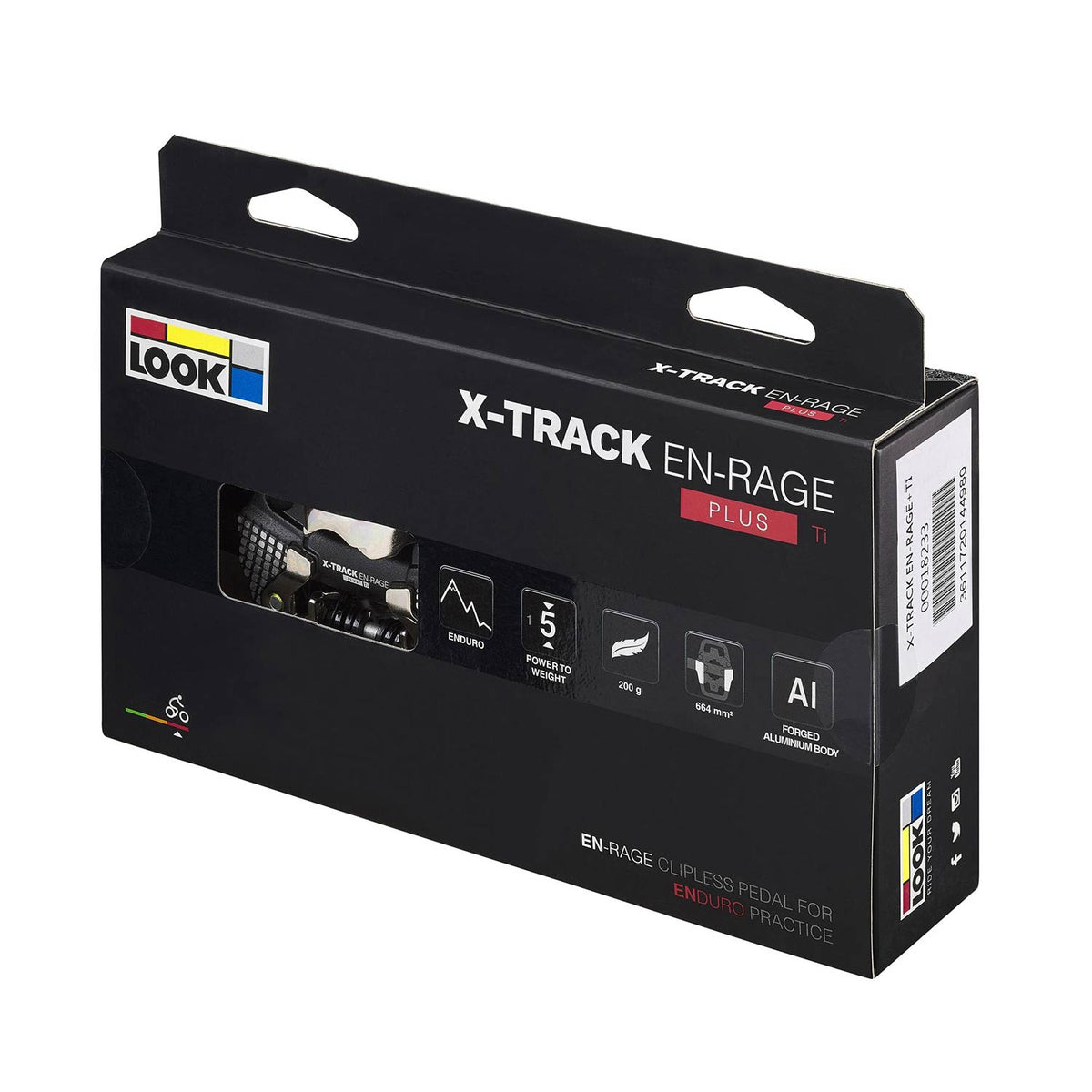 X-Track EN-Rage Plus TI MTB Pedals X-Track En-Rage Plus Ti Black Pedals image 4