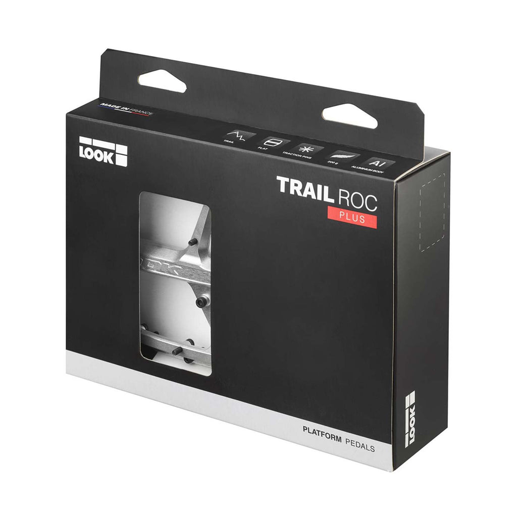 Trail Roc Plus Flat Silver Pedals Trail Roc Plus Flat Silver Pedals image 3