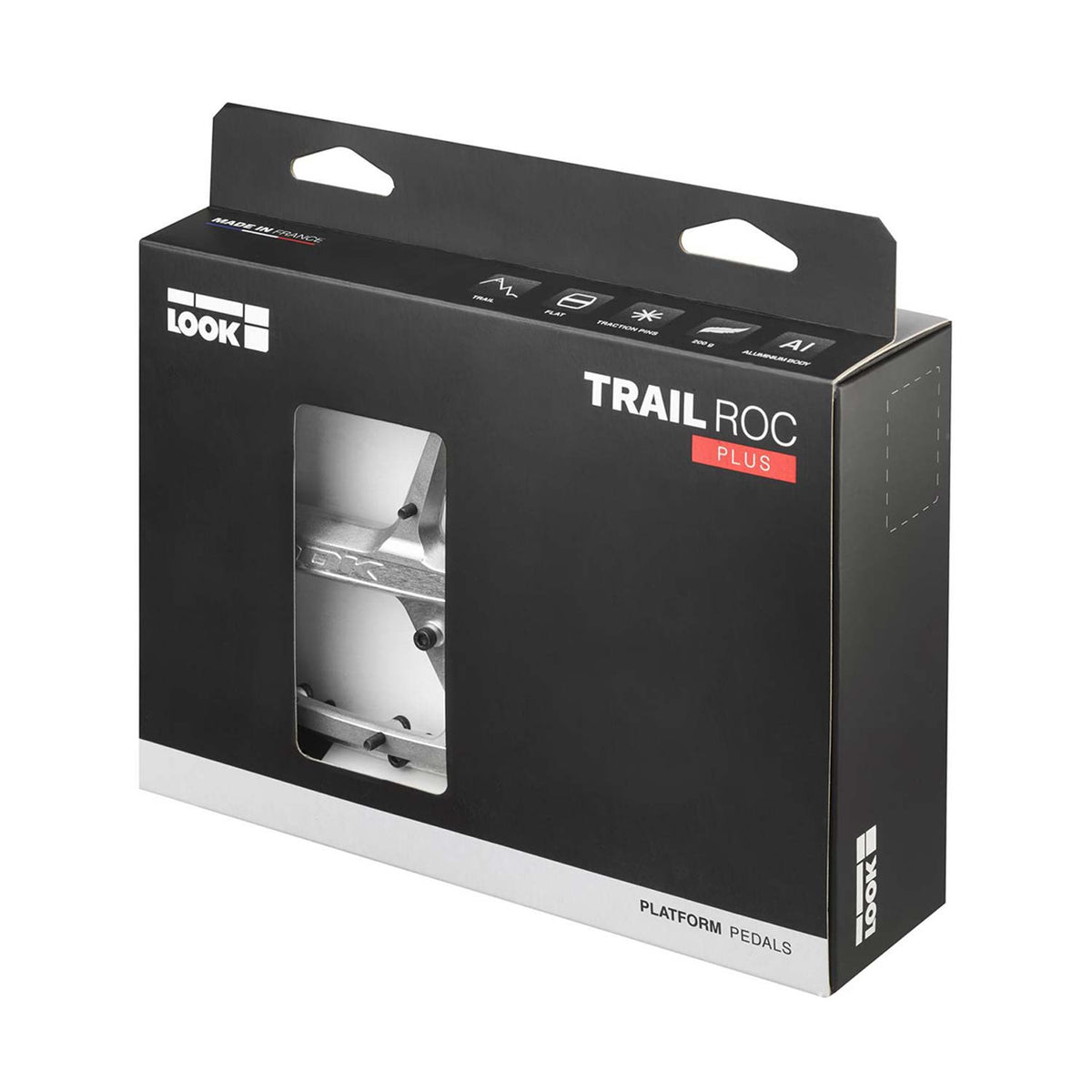 Trail Roc Plus Flat Silver Pedals Trail Roc Plus Flat Silver Pedals image 3