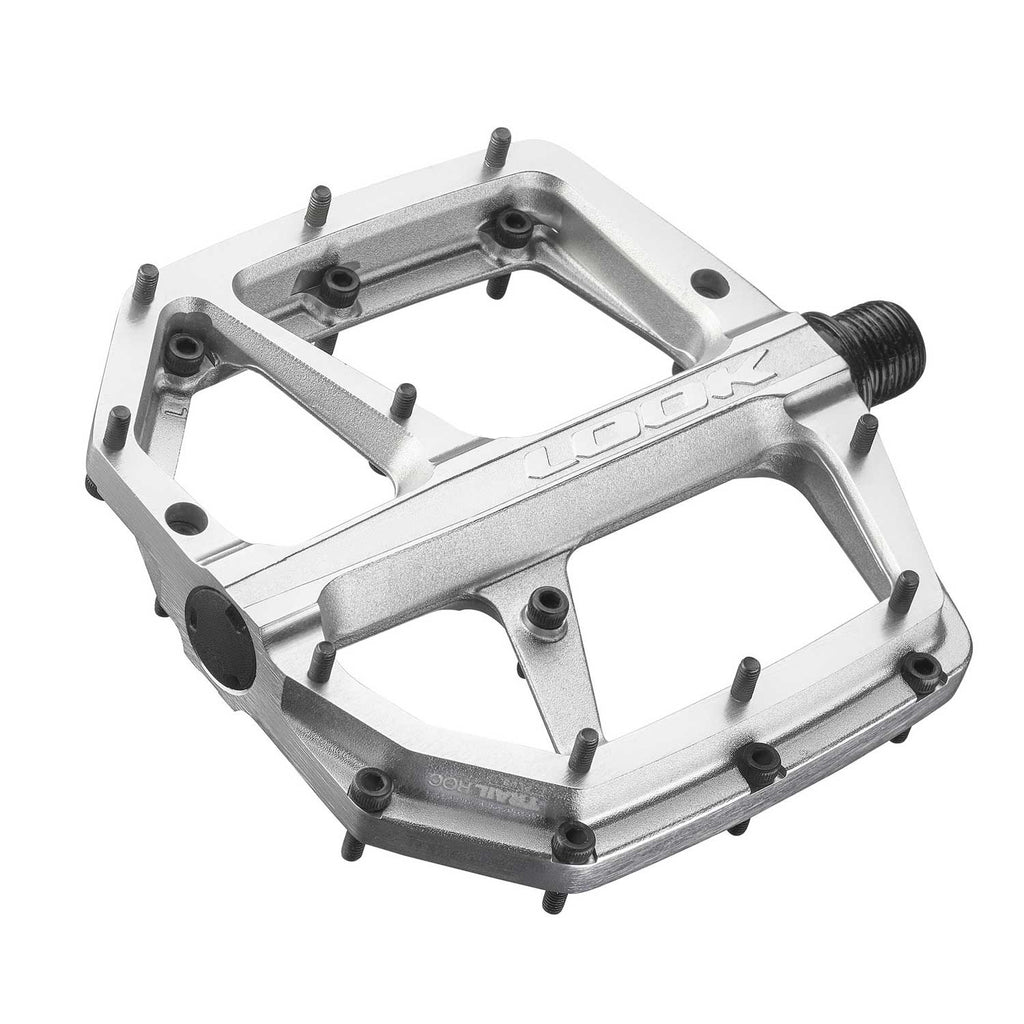 Trail Roc Plus Flat Silver Pedals Trail Roc Plus Flat Silver Pedals