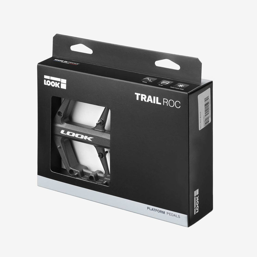 Trail Roc Flat Black Pedals Trail Roc Flat Black Pedals image 3