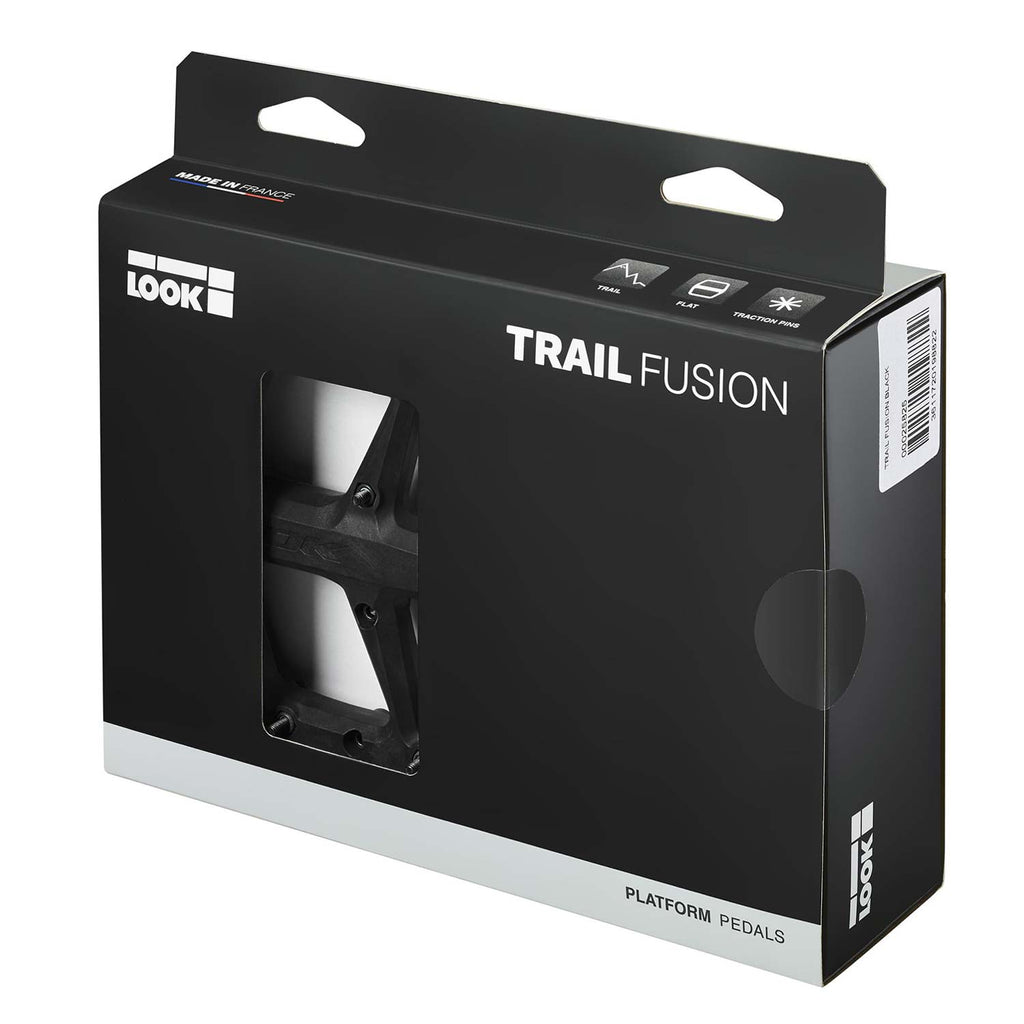 Trail Fusion Flat Black Pedals Trail Fusion Flat Black Pedals image 3