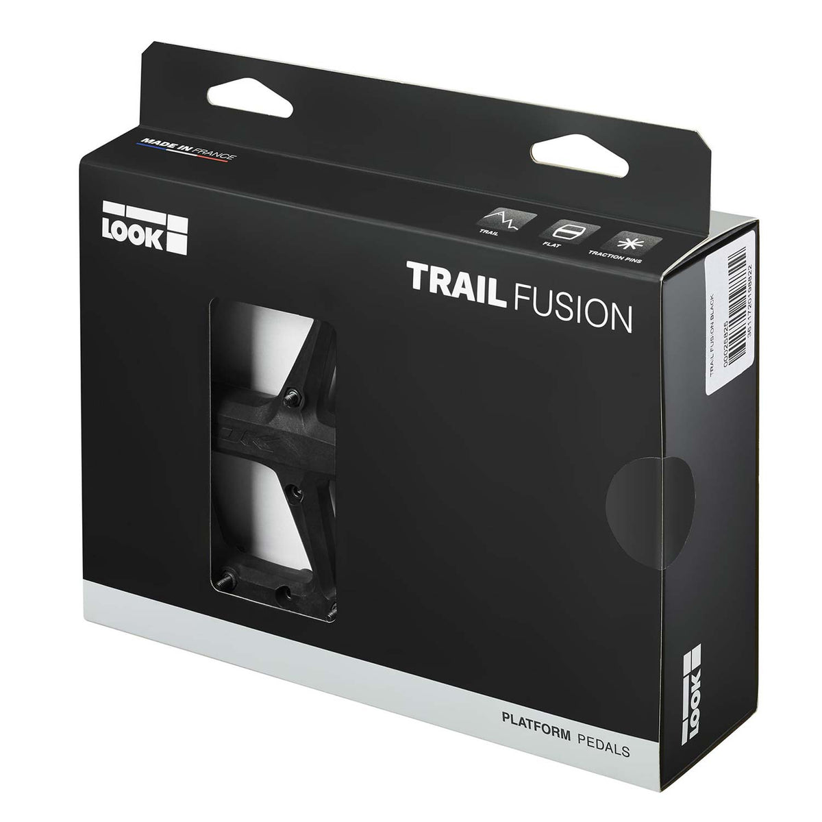 Trail Fusion Flat Black Pedals Trail Fusion Flat Black Pedals image 3