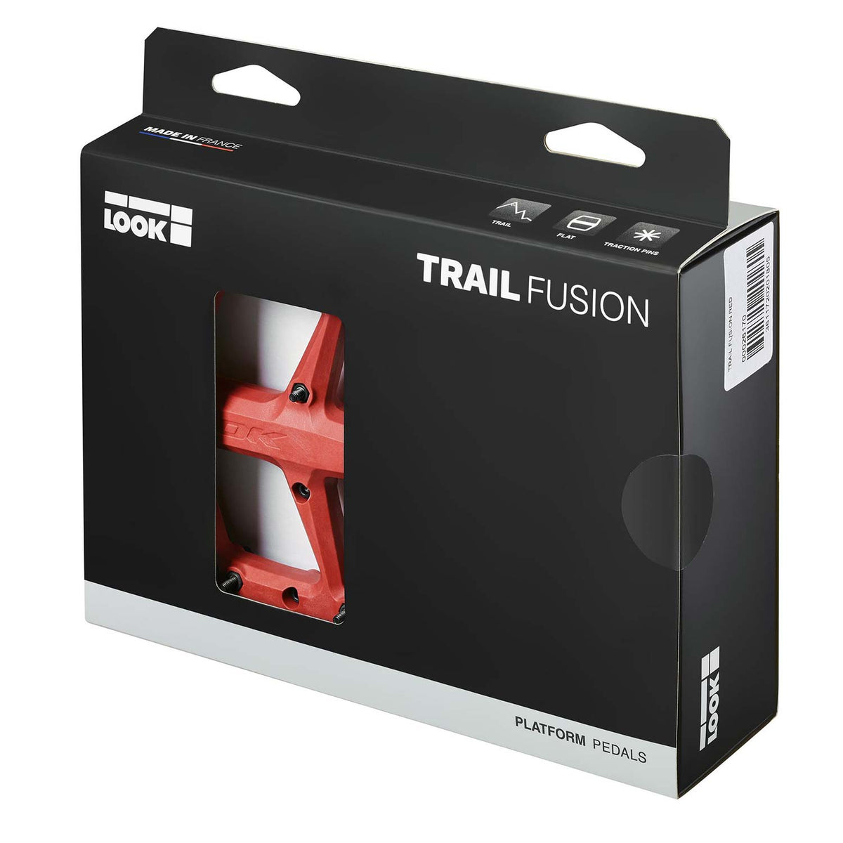 Trail Fusion Flat Red Pedals Trail Fusion Flat Red Pedals image 3