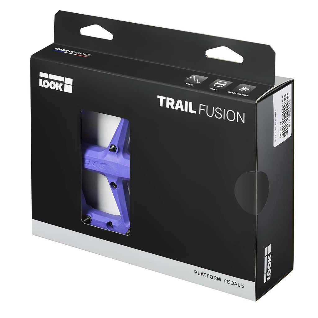 Trail Fusion Flat Purple Pedals Trail Fusion Flat Purple Pedals image 3