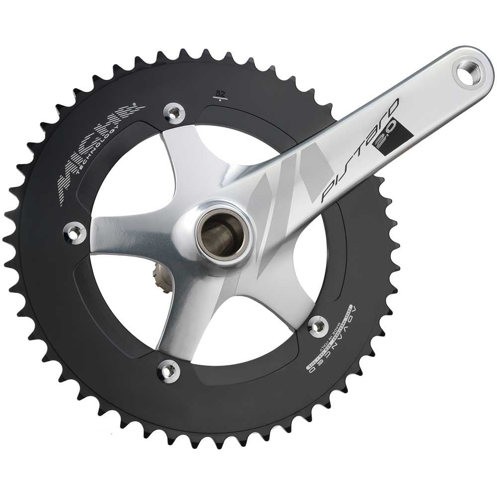 Miche Pistard 2.0 Track Crankset 170mm 144 BCD 49T Silver