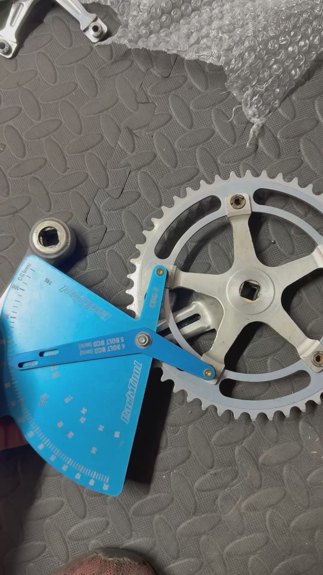 Gipiemme Pista Track Crankset 170mm