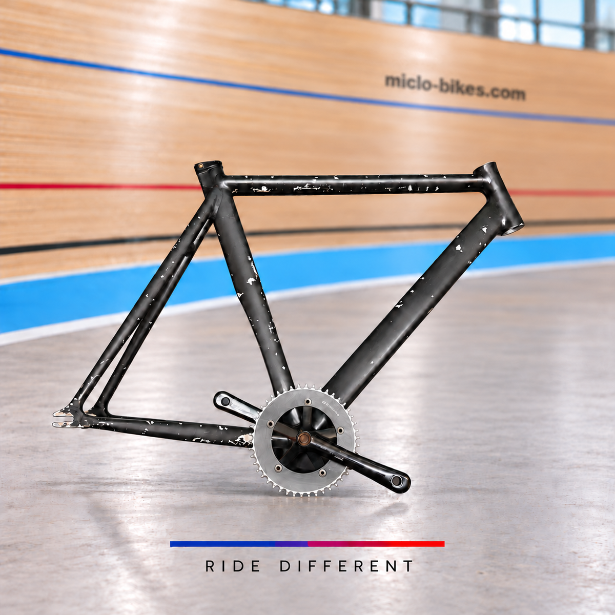 Track Frame & Crankset Size 55 – Miclo Bikes