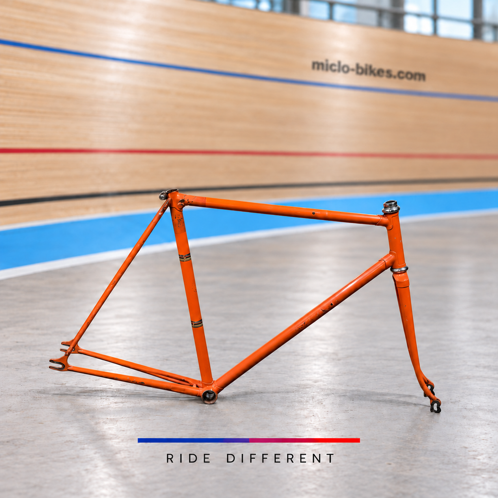 Vintage Rare Legnano Pista 50s  Track Frame Size Medium – Miclo Bikes